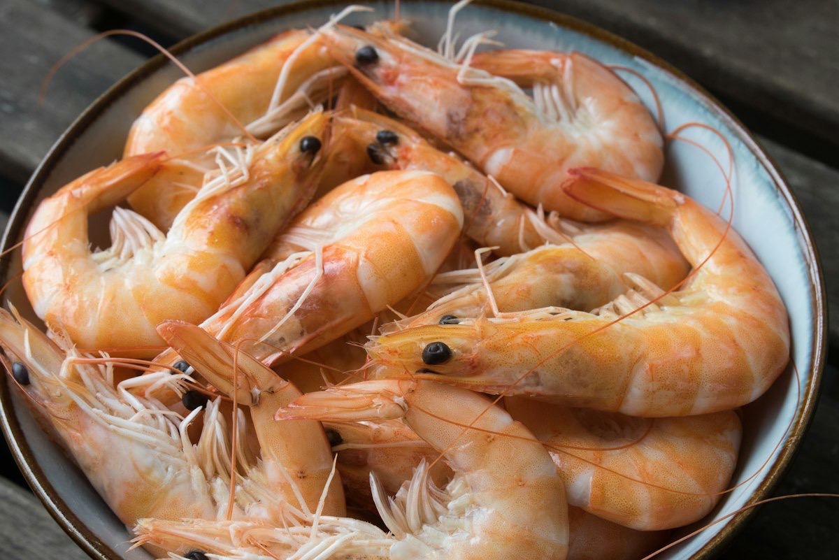 Charred Prawns